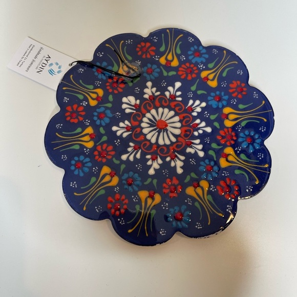 AYDIN LARGE TURKISH CERAMIC COASTER - Picture 2 of 6